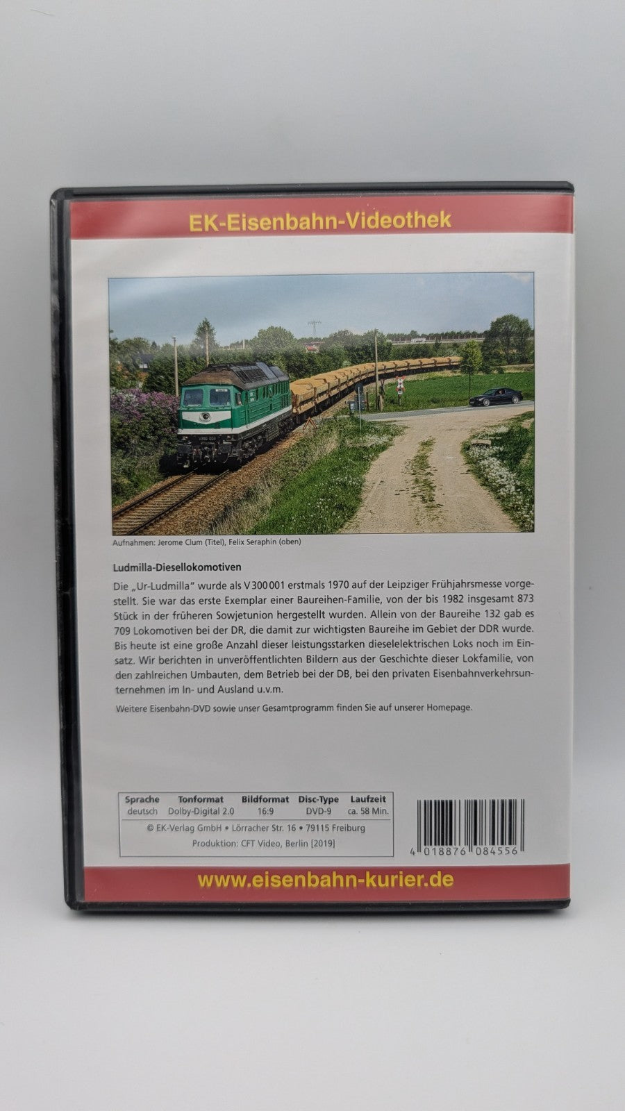 Eisenbahn Kurier - Ludmilla-Diesellokomotiven Baureihe 232 - DVD