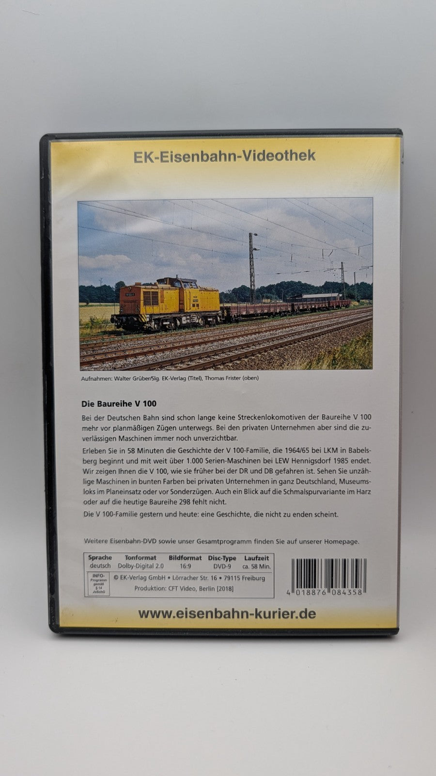 Eisenbahn Kurier - Die Baureihe V 100 - Die universelle 1.000 PS Lok - DVD