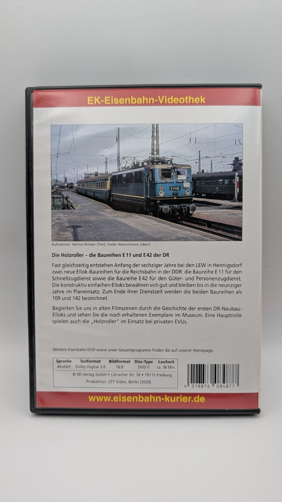 Eisenbahn Kurier - Die Baureihen E 11 und E 42 - Die Holzroller - DVD