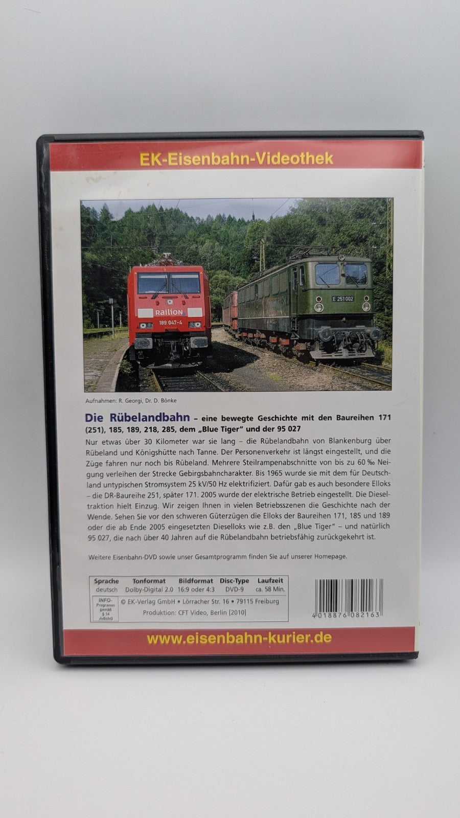 Eisenbahn Kurier - Die Rübelandbahn - DVD