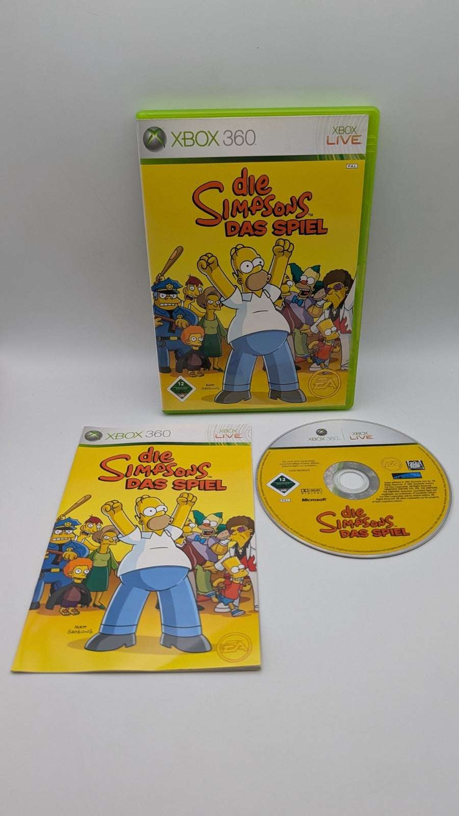 Die Simpsons das Spiel - Microsoft Xbox 360