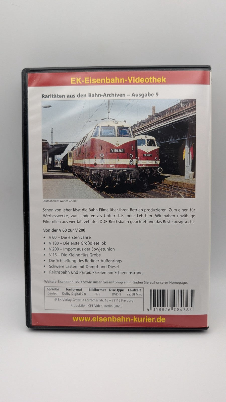 Eisenbahn Kurier - Raritäten aus den Bahn-Archiven 9 - DVD