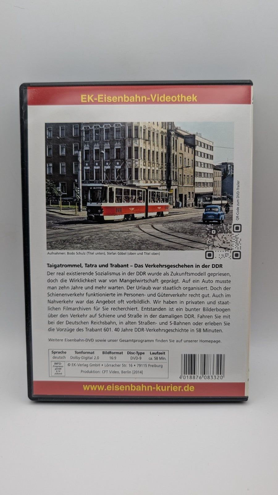 Eisenbahn Kurier - Taigatrommel, Tatra und Trabant - DVD