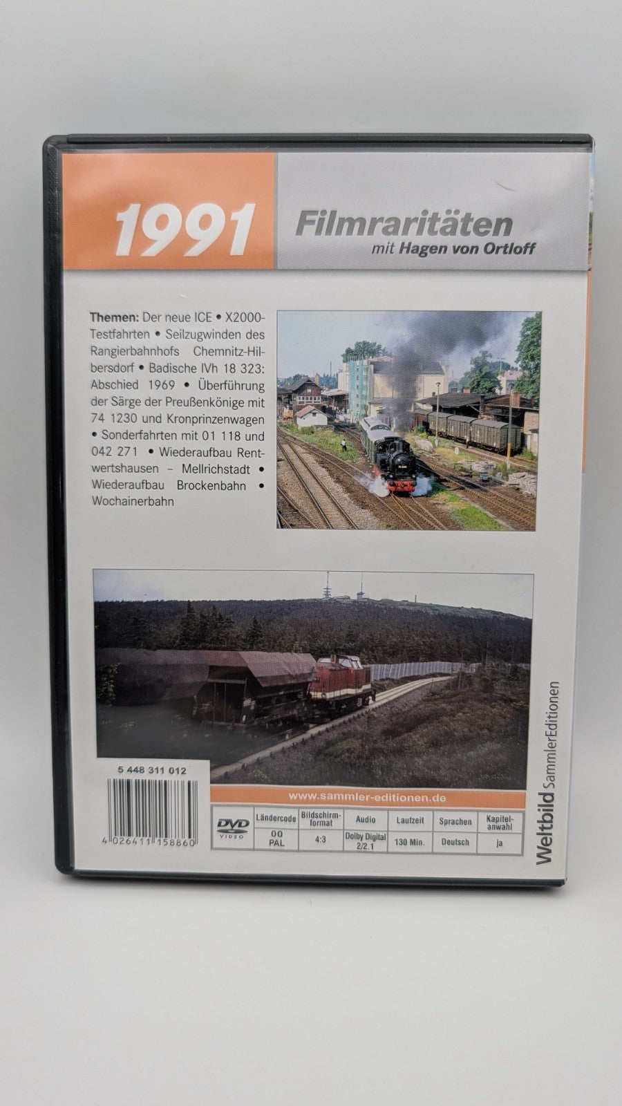 Rio Grande - Filmraritäten - Hagen Von Ortloff - 1991 - Eisenbahn DVD