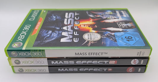 Mass Effect 1 + 2 + 3 - Microsoft Xbox 360