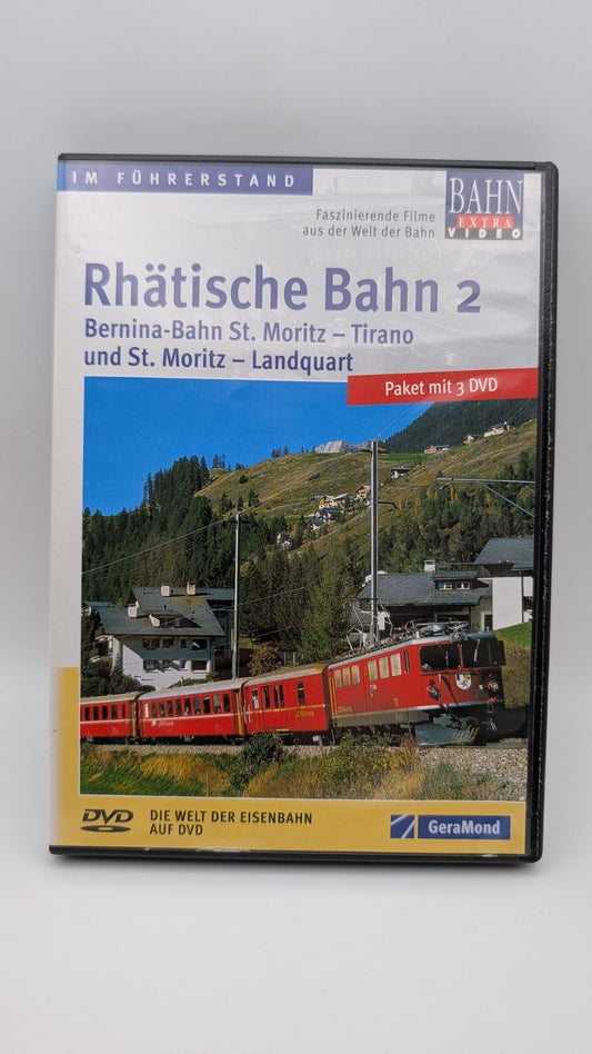 Im Führerstand: Die Rhätische Bahn 2: Bernina-Bahn - Geramond Bahn Extra DVD