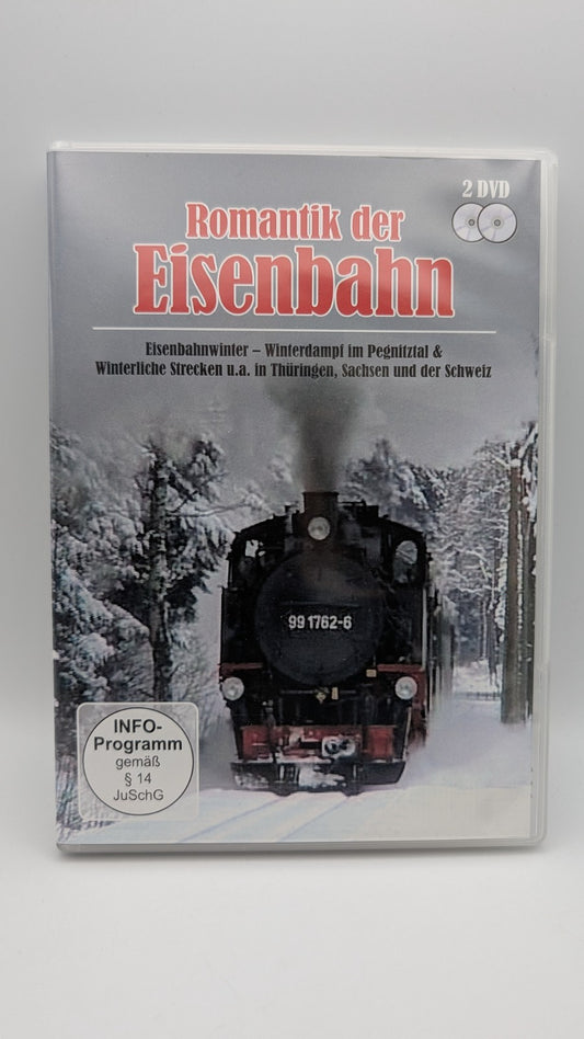 Romantik der Eisenbahn - Eisenbahnwinter - Winterdampf im Pegnitztal - DVD