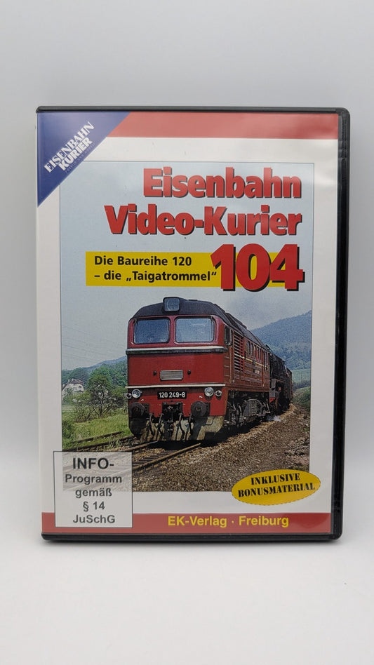 Eisenbahn Video Kurier 104 - Die Baureihe 120 - die Taigatrommel - DVD