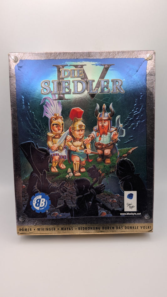 Die Siedler IV + das offizielle Buch Strategie & Lösung - PC CD-ROM Big Box