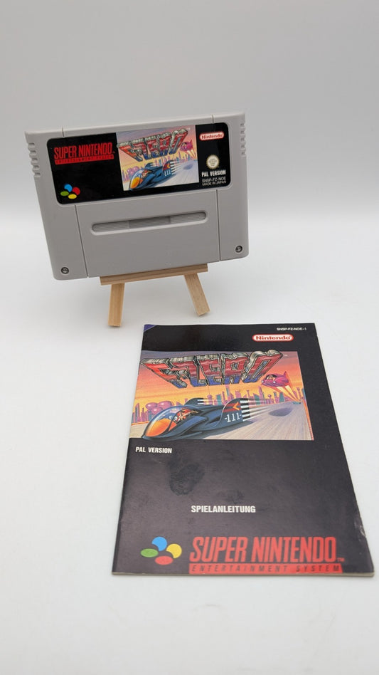 F-Zero - Modul - Anleitung - Super Nintendo SNES 0087