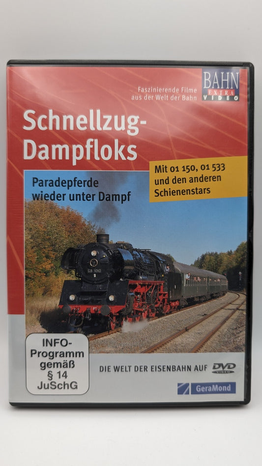 Schnellzug-Dampfloks Paradepferd wieder unter Dampf - Bahn Extra Geramond DVD