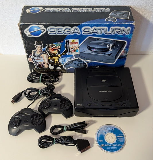 Sega Saturn Konsole - OVP - 2x Controller