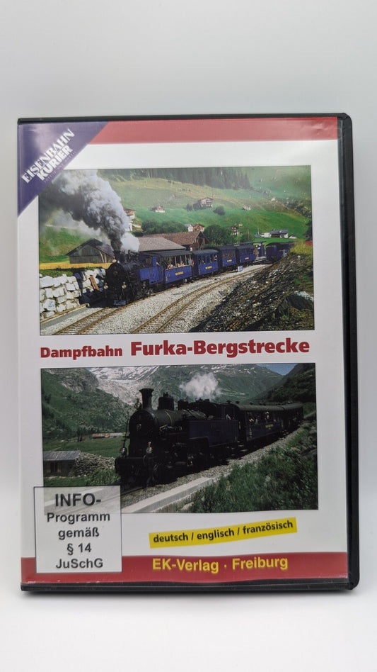 Eisenbahn Kurier Verlag - Dampfbahn Furka Bergstrecke - DVD