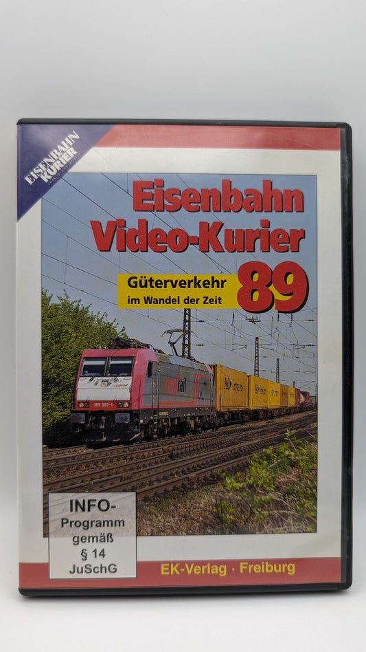Eisenbahn Video Kurier 89 - Güterverkehr im Wandel der Zeit - DVD Dampflok