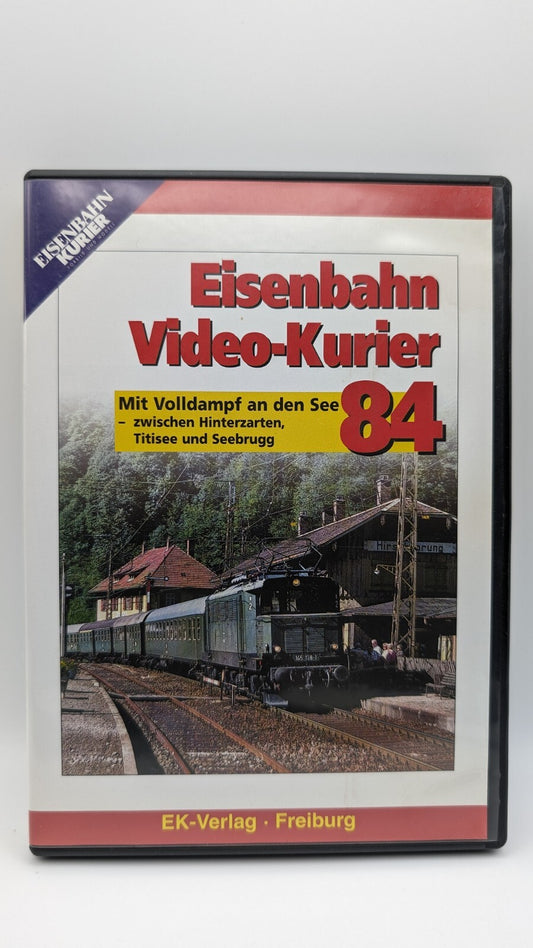 Eisenbahn Video Kurier 84 - Mit Volldampf An Den See - DVD