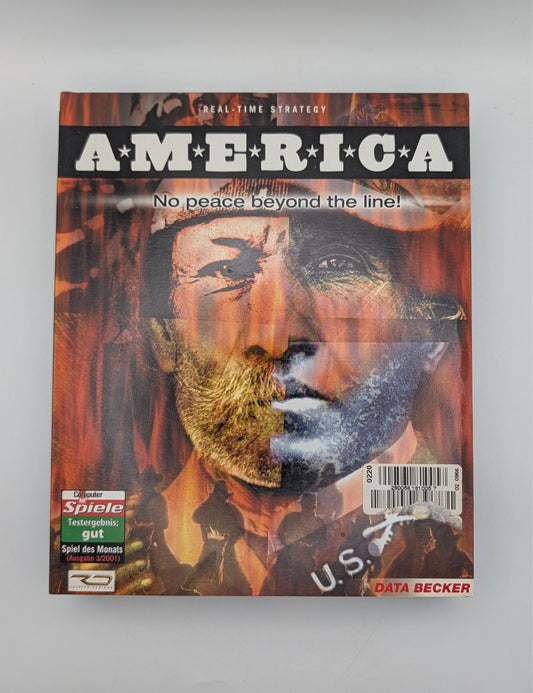 America - No peace beyond the line ! - PC CD-ROM Big Box