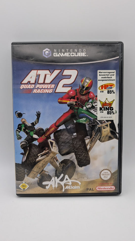 ATV Quad Power Racing 2 - OVP - Anleitung - Nintendo GameCube