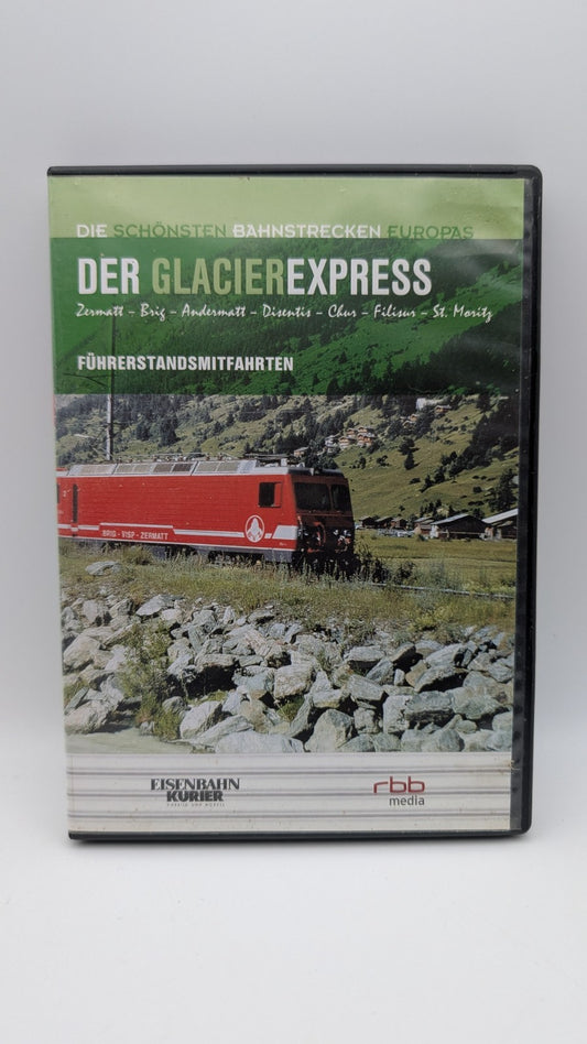 Eisenbahn Kurier - Führerstandsmitfahrten - Der Glacierexpress - DVD