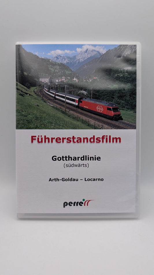 Führerstandsfilm - Gotthardlinie südwärts - Perren DVD Eisenbahn