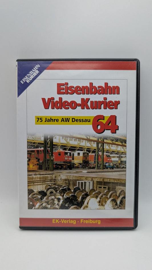 Eisenbahn Video Kurier 64 - 75 Jahre AW Dessau - DVD