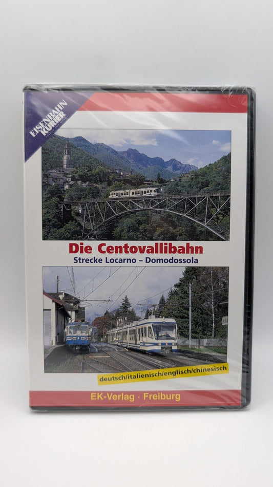 Eisenbahn Kurier - Die Centovallibahn - Strecke Locarno - Domodossola - DVD NEU