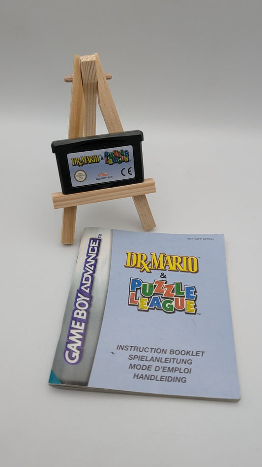 Dr. Mario & Puzzle League - Modul - Anleitung - Nintendo GameBoy Advance