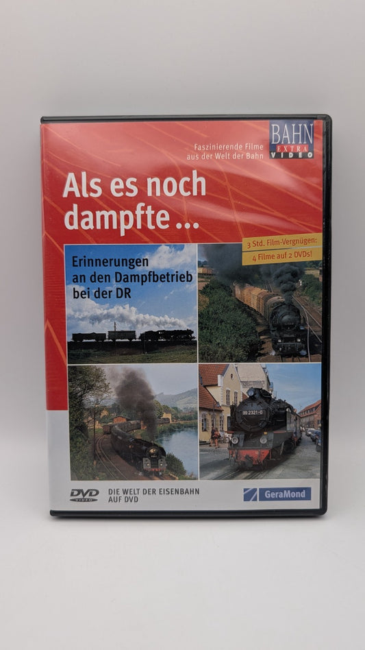 Als es noch dampfte..- Dampfbetrieb bei der DR - Bahn Extra Video Geramond - DVD