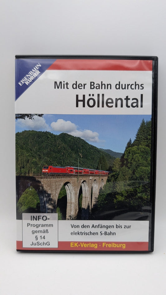 Eisenbahn Kurier - Mit der Bahn durchs Höllental - elektrische S-Bahn - DVD