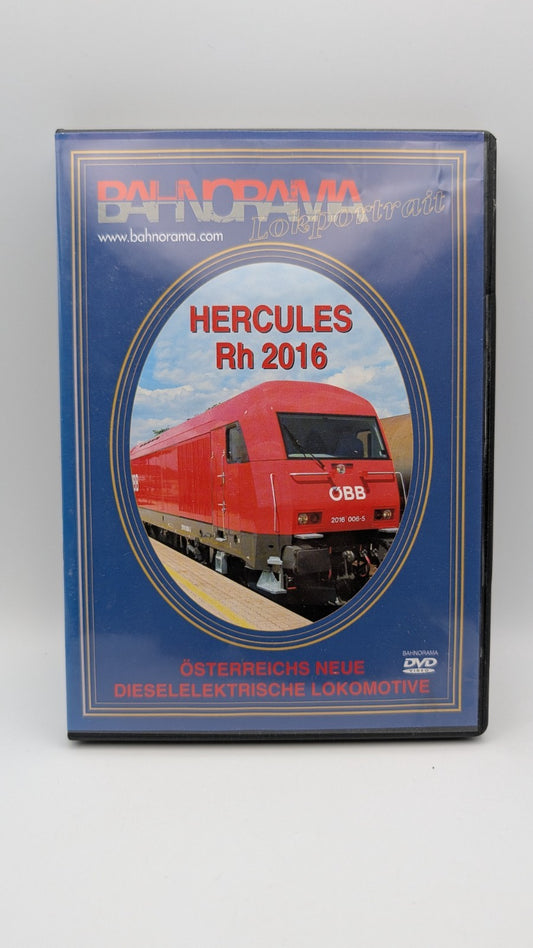 Bahnorama - Lokportrait - Hercules Rh 2016 - Dieselelektrische Lokomotive - DVD
