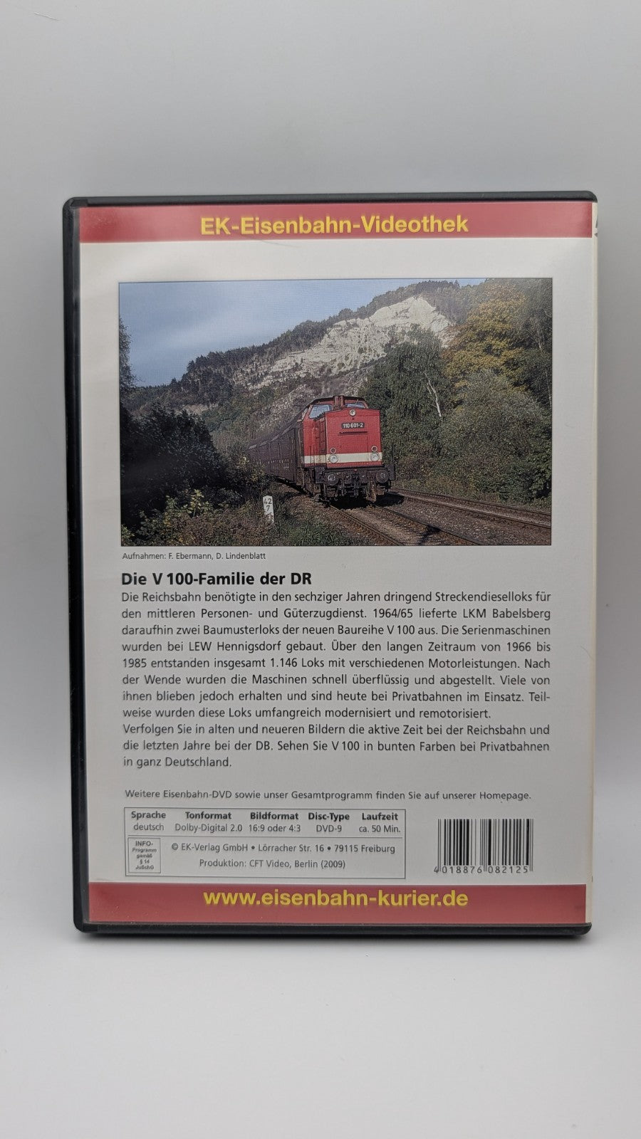 Eisenbahn Kurier - Die V 100 Familie der DR - Deutsche Reichsbahn - DVD
