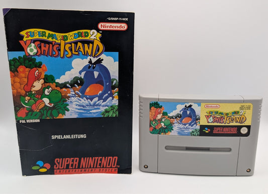 Super Mario Land 2 Yoshi's Island🔋- Modul - Anleitung - Super Nintendo SNES