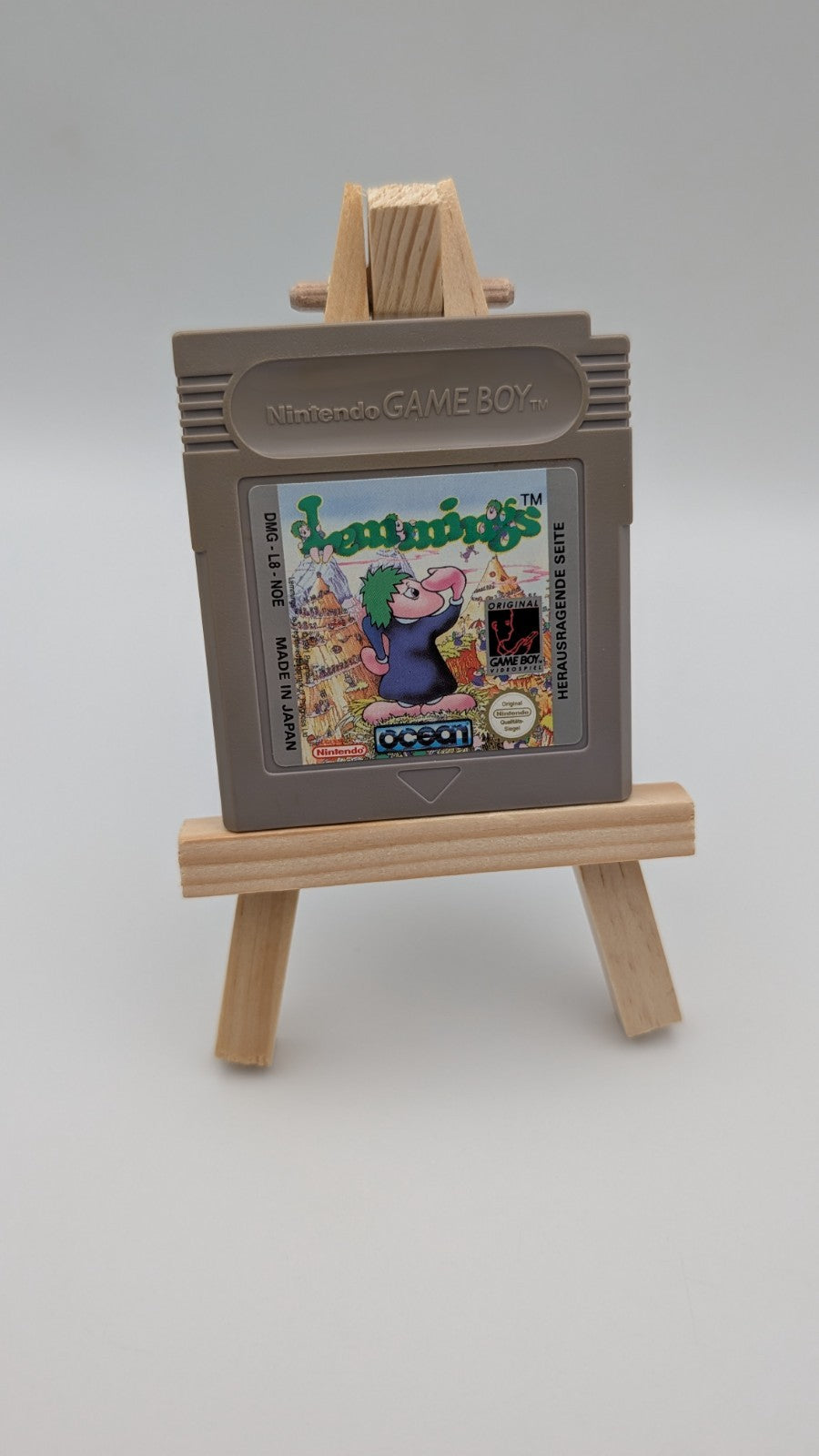 Lemmings - Modul - Anleitung - Nintendo GameBoy