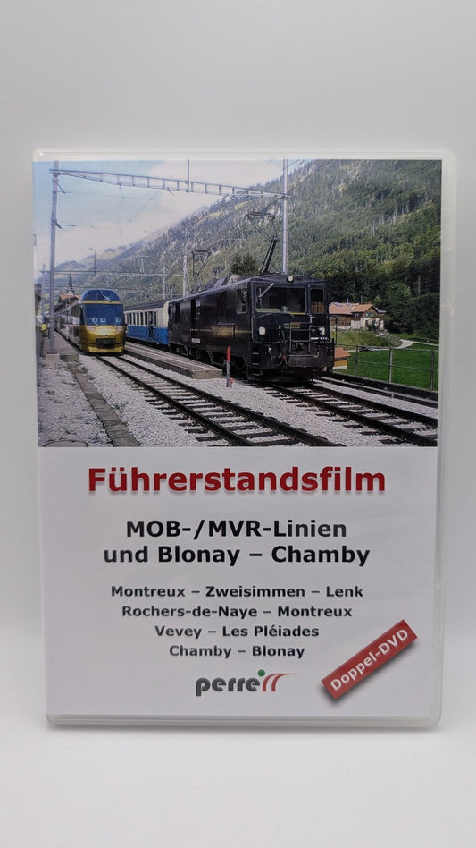Führerstandsfilm - MOB-/MVR-Linien und Blonay - Chamby - Perren DVD