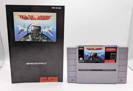 U.N. Squadron - Modul - Anleitung - NTSC-US - Super Nintendo SNES