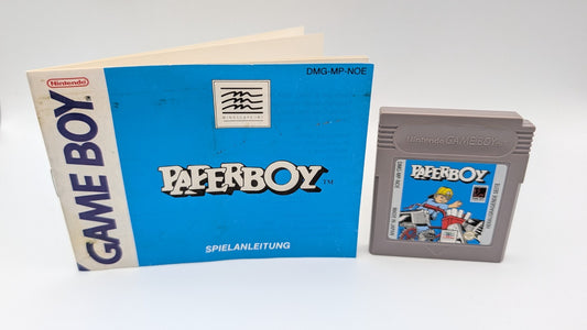 Paperboy - Modul - Anleitung - Nintendo GameBoy