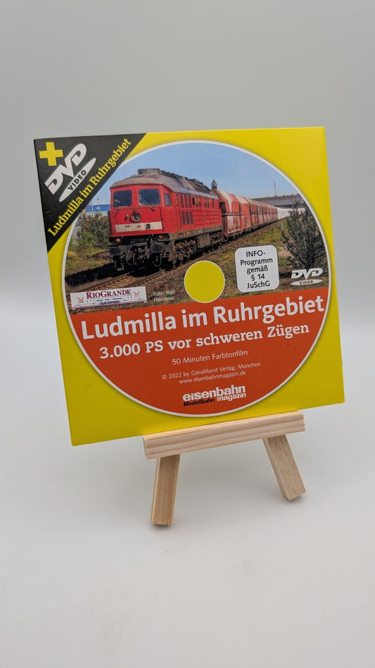 Ludmilla im Ruhrgebiet - 3.000 PS vor schweren Zügen - DVD Rio Grande Geramond