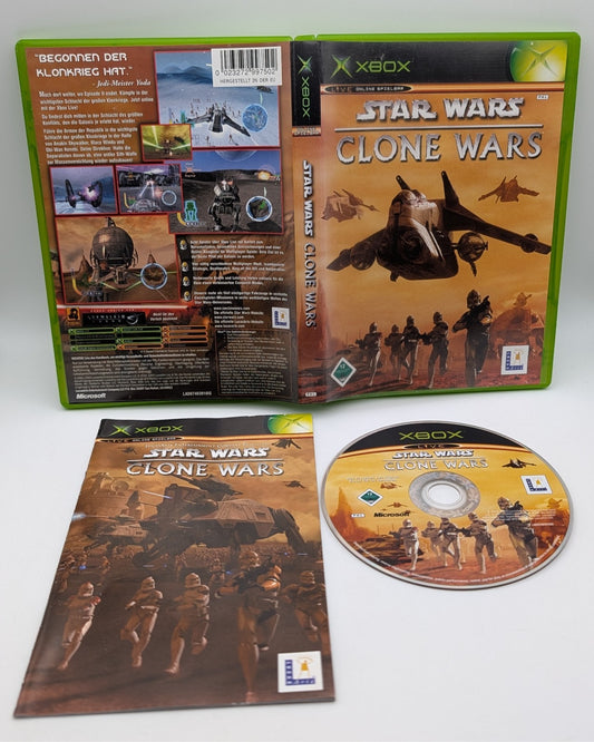 Star Wars Clone Wars - Microsoft Xbox Classic