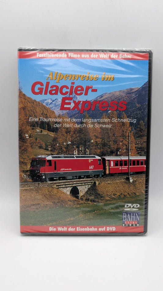 Alpenreise im Glacier-Express - Bahn Extra Video - DVD NEU