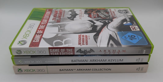 Batman Arkham Collection Trilogie - Origins - Asylum - City - Microsoft Xbox 360