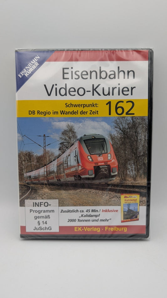 Eisenbahn Video Kurier 162 - Schwerpunkt DB Regio im Wandel der Zeit - DVD NEU