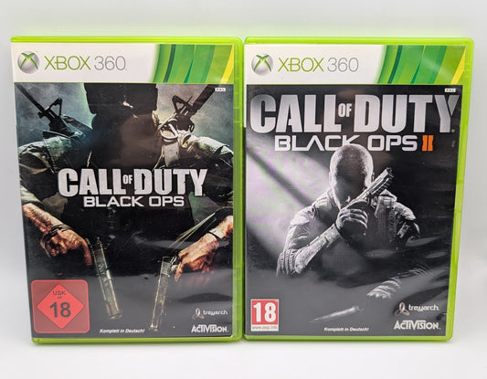 Call of Duty Black Ops 1 + 2 - Microsoft Xbox 360