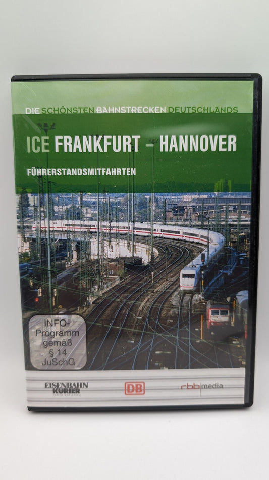 Eisenbahn Kurier - ICE Frankfurt - Hannover - Führerstandsmitfahrten - DVD