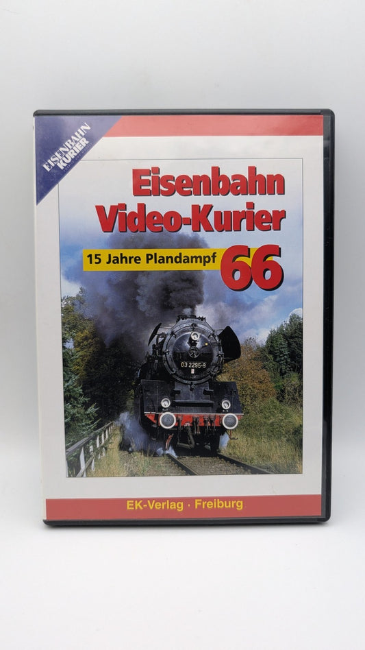 Eisenbahn Video Kurier 66 - 15 Jahre Plandampf - DVD