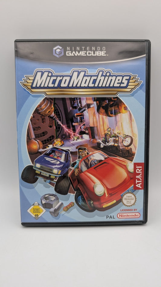 Micro Machines - OVP - Anleitung - Nintendo GameCube