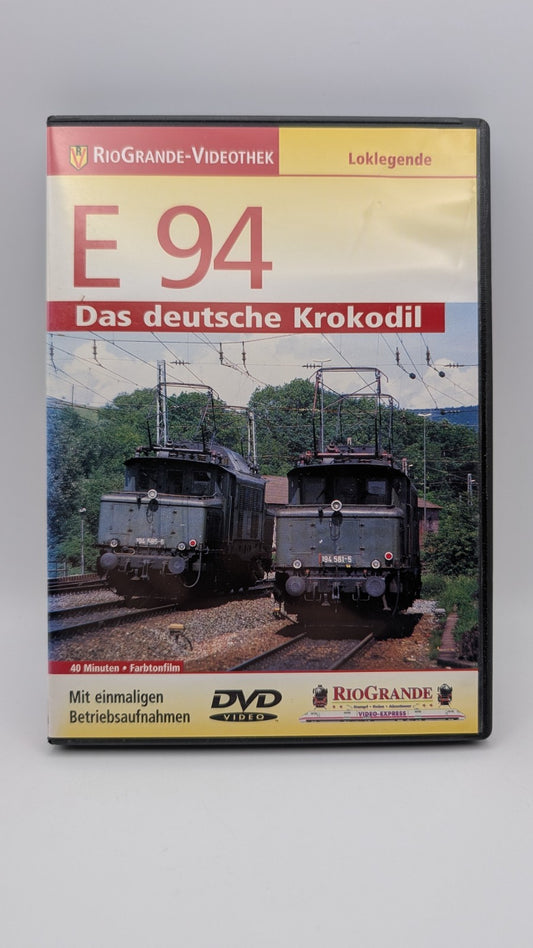 Rio Grande - E 94 das deutsche Krokodil - Eisenbahn DVD