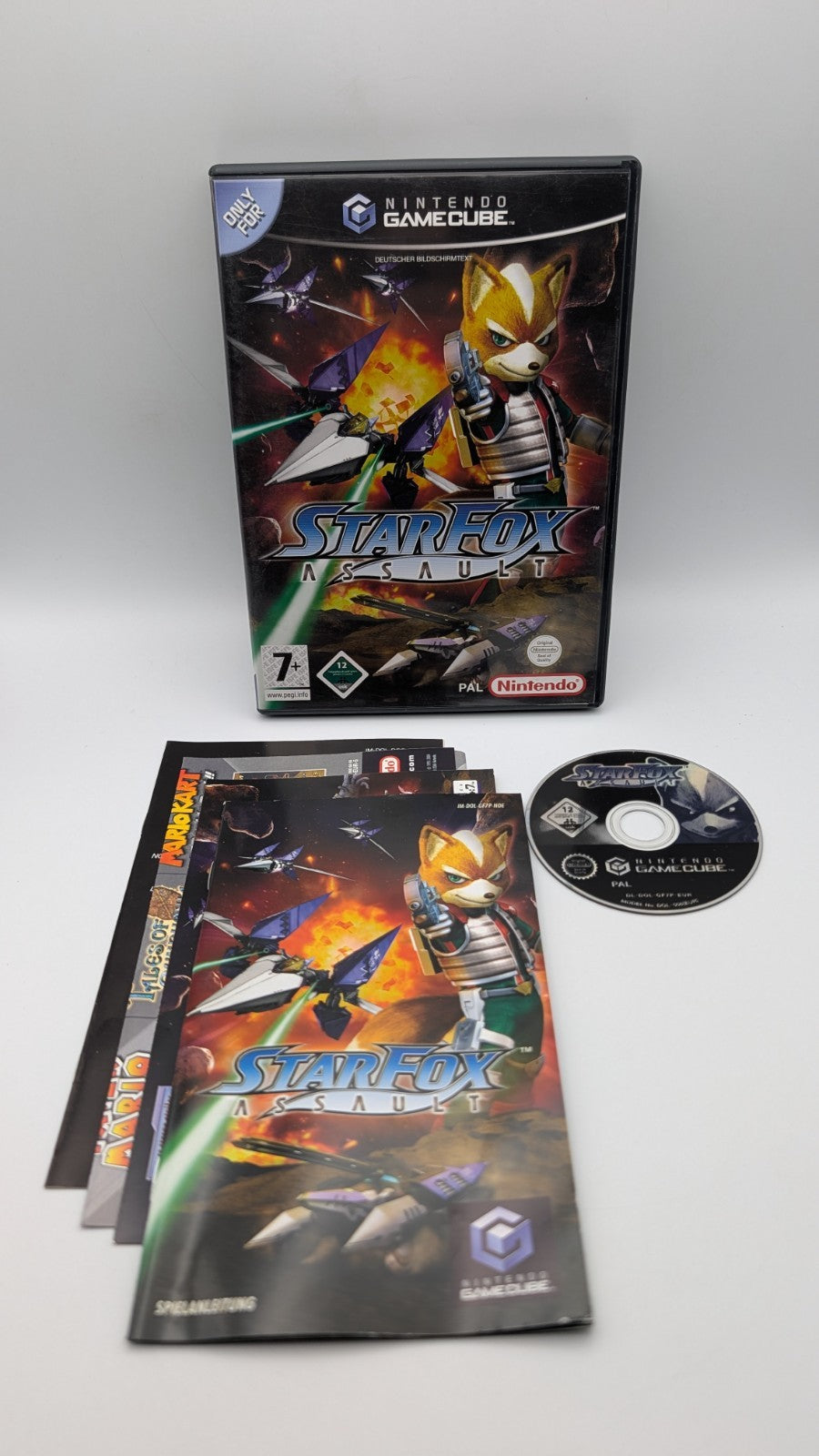 Starfox Assault - OVP - Anleitung - Nintendo GameCube