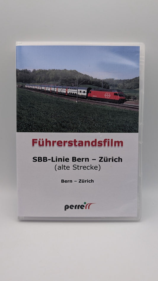 Führerstandsfilm - SSB-Linie Bern - Zürich (alte Strecke) - Perren DVD Eisenbahn