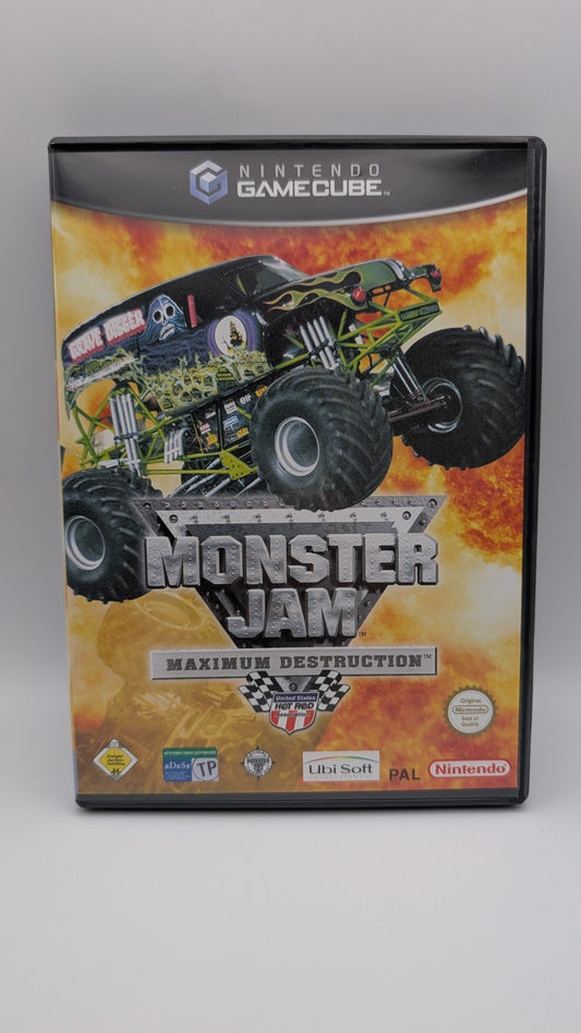Monster Jam Maximum Destruction - OVP - Anleitung - Nintendo GameCube