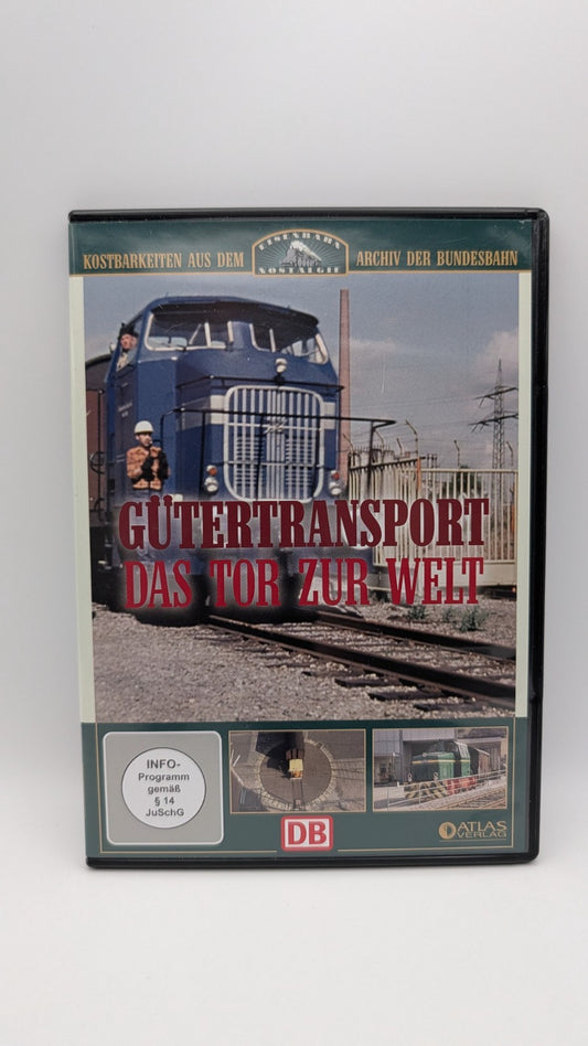 Eisenbahn Nostalgie - Gütertransport das Tor zur Welt - Atlas Verlag DVD