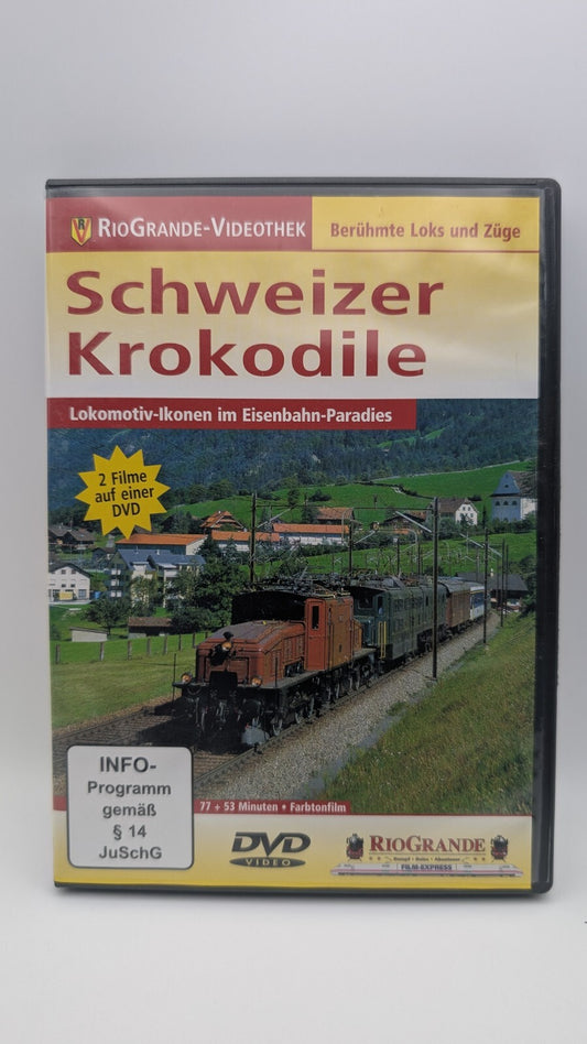 Rio Grande - Schweizer Krokodile - Eisenbahn DVD
